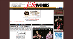 Desktop Screenshot of folkworks.org